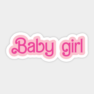 Baby Girl Sticker